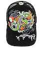 view 3 of 4 Japan Dragon Hat in Black