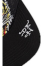 view 3 of 4 Rhinestone Tiger Hat in Black