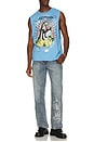 view 7 of 7 Skull Loose Fit Jean in Medium Tint