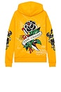 view 1 of 3 Panther Snake Hoodie in Marigold