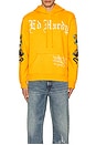 view 3 of 3 Panther Snake Hoodie in Marigold