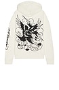 view 2 of 4 CAPUCHA CON CREMALLERA EAGLE in Ivory