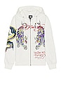 view 1 of 3 Tiger Dragon Hoodie in Ivory