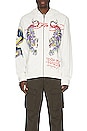 view 3 of 3 Tiger Dragon Hoodie in Ivory
