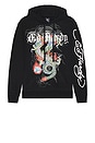 view 1 of 3 Japan Dragon Pullover Hoodie in Black