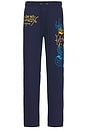 view 1 of 5 Panther Bulldog Sweatpant in Midnight