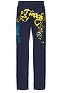 view 2 of 5 Panther Bulldog Sweatpant in Midnight