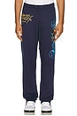 view 4 of 5 Panther Bulldog Sweatpant in Midnight