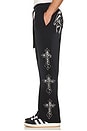 view 3 of 6 Crosses Skulls Baggy Sweatpant in Black