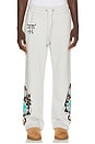 view 1 of 5 Wings Baggy Sweatpant in Soft Grey