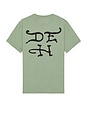 view 2 of 3 Skull Tee in Light Olive