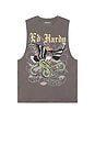 view 1 of 4 Eagle Snake Cutoff Tee in Vintage Grey