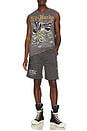 view 4 of 4 Eagle Snake Cutoff Tee in Vintage Grey