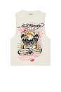 view 1 of 4 Eagle Cutoff Tee in Vintage Ivory