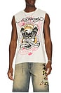 view 3 of 4 Eagle Cutoff Tee in Vintage Ivory