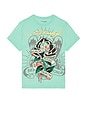 view 1 of 4 BLACK ROSE Tシャツ in Mint