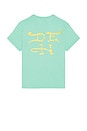 view 2 of 4 BLACK ROSE Tシャツ in Mint