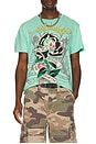 view 3 of 4 BLACK ROSE Tシャツ in Mint