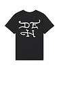 view 2 of 4 Panther Head Rhinestone Tee in Black