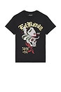 view 1 of 4 Cowboy Skull Rhinestone Tee in Black