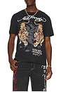view 3 of 4 Tigers Tee in Black