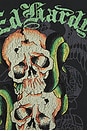 view 5 of 5 Skull Snakes Boxy Tee in Vintage Black