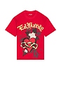 view 4 of 5 Heart Boxy Tee in Red