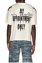 view 2 of 5 By Appointment Only Reaper Cropped Boxy Tee in Vintage Ivory