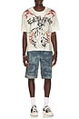 view 3 of 5 By Appointment Only Reaper Cropped Boxy Tee in Vintage Ivory