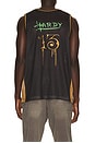 view 2 of 5 By Appointment Only Weed Skull Jersey in Black