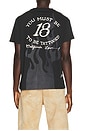 view 4 of 5 Eagle Throwback Tee in Faded Black