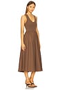view 2 of 3 Audrey Dress in Brown