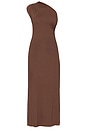 view 5 of 6 Cora Knit Dress in Brown