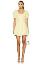 view 1 of 3 Valeria Mini Dress in Light Yellow
