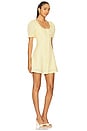 view 2 of 3 Valeria Mini Dress in Light Yellow