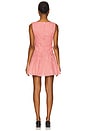 view 3 of 4 Marieka Mini Dress in Red Gingham