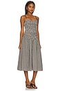 view 2 of 4 Breena Dress in Black Gingham