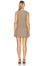 view 3 of 4 Elodie Marcel Mini Dress in Brown Combo
