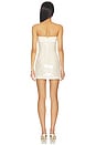 view 3 of 4 JULIA スパンコール付ミニドレス in Cream