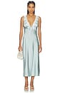 view 1 of 3 VESTIDO ODETTE in Blue Haze
