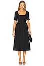 view 1 of 3 Zoe Smocked Dress in Black