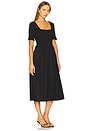 view 2 of 3 Zoe Smocked Dress in Black
