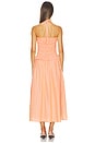view 3 of 4 Paloma Dress in Orange Stripe