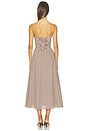 view 3 of 4 ROBE ADIRA in Brown Gingham