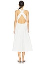 view 3 of 3 Audrey Dress in White