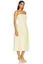 view 2 of 3 Vivian Smocked Dress in Yellow