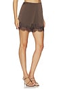 view 2 of 6 SHORT KAIA  in Chocolate Brown