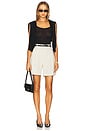view 5 of 6 Daniella Shorts in Light Taupe