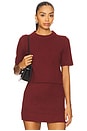 view 1 of 4 Elodie Sana Sweater in Red Dahlia