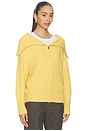 view 2 of 4 Leigh Zipup Sweater in Mustard